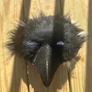 Crow therian Mask